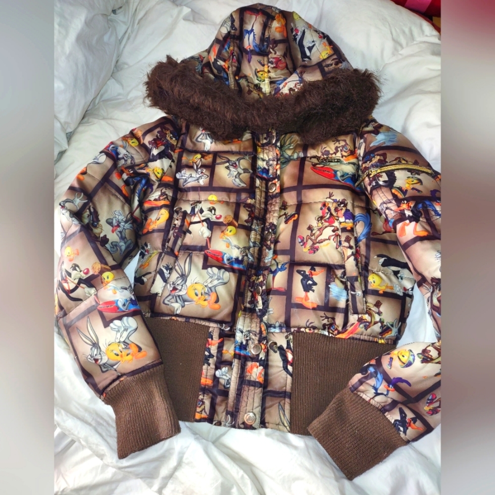 Vintage Lot29 Looney tunes down winter jacket